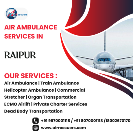 trusted-and-cost-effective-air-ambulance-in-raipur-big-0