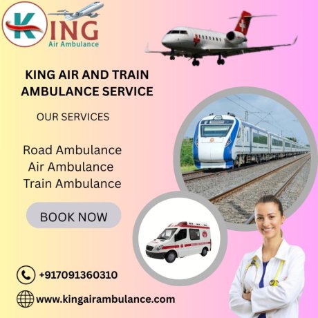 hire-king-train-ambulance-service-in-patna-with-top-level-healthcare-facility-big-0