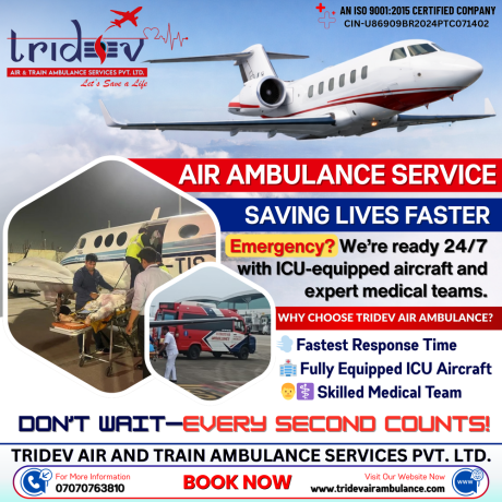 tridev-air-ambulance-service-in-ranchi-247-emergency-patient-transfer-big-0
